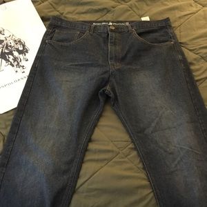 MENS BEVERLY HILLS POLO JEANS!! W-42 I-32